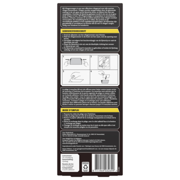 HOME DEFENSE® vliegenvangers 3 vallen met 6 navullingen