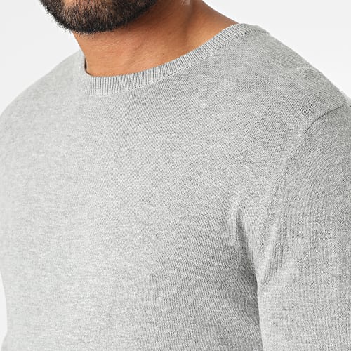Pull Basic Gris Chiné