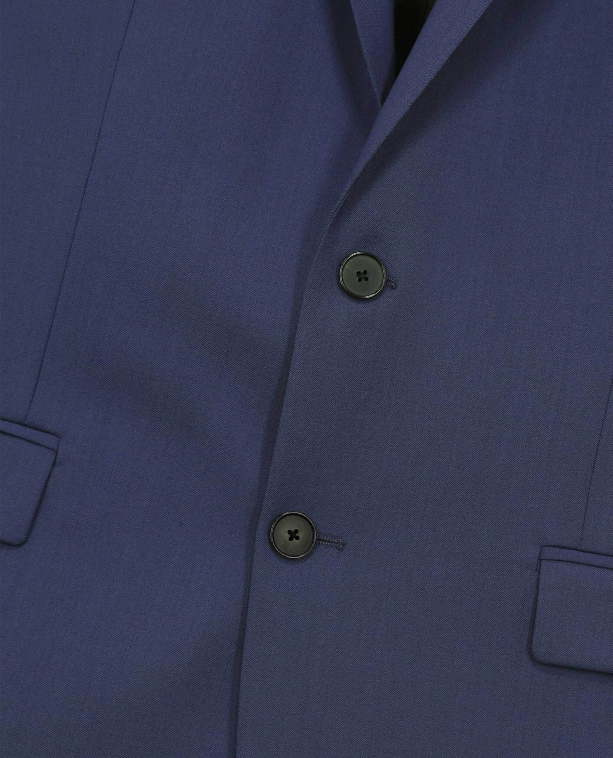 Veste de costume bleue en laine