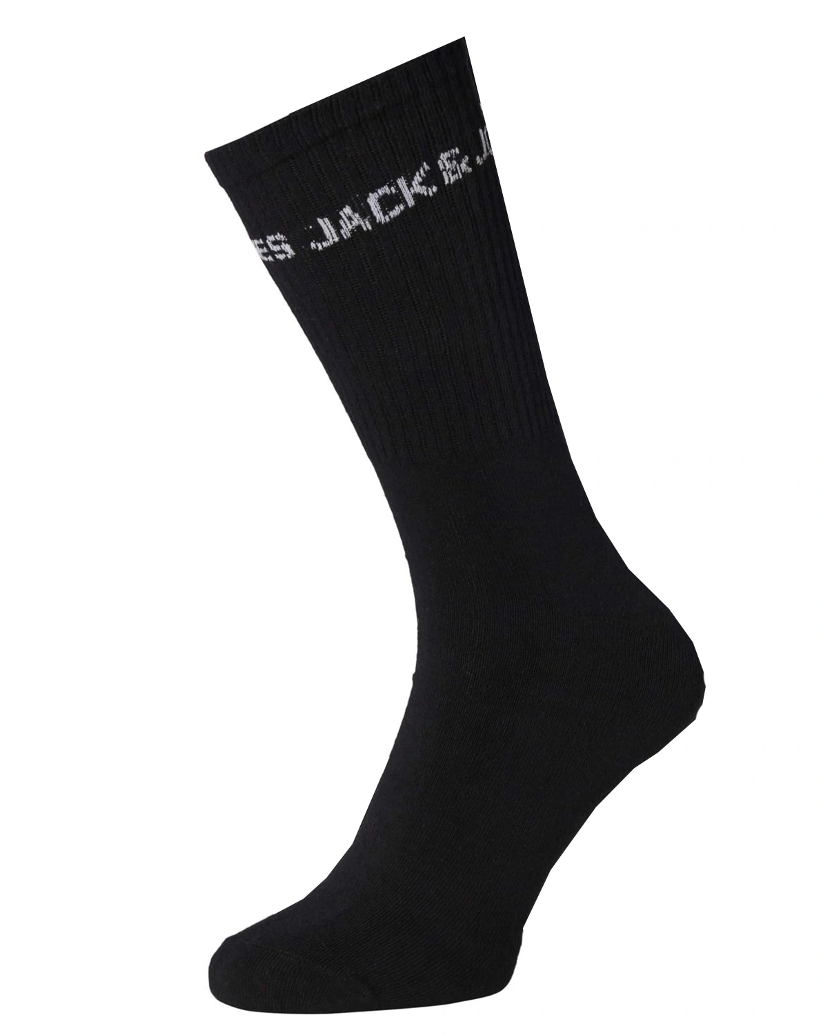 Tennissocken JACBASIC LOGO 5er Pack in schwarz