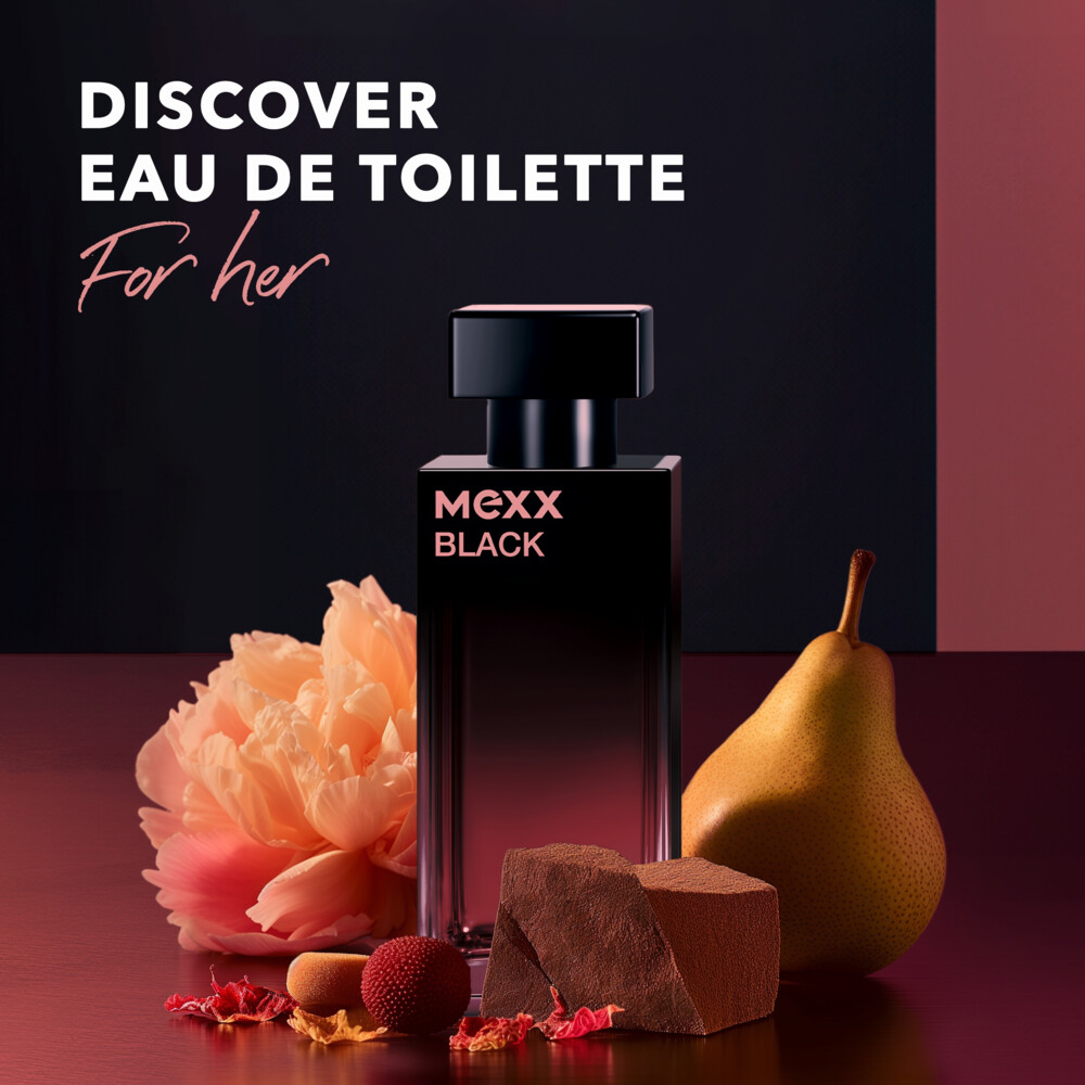Mexx Black for Woman Eau de Toilette Spray30 ml