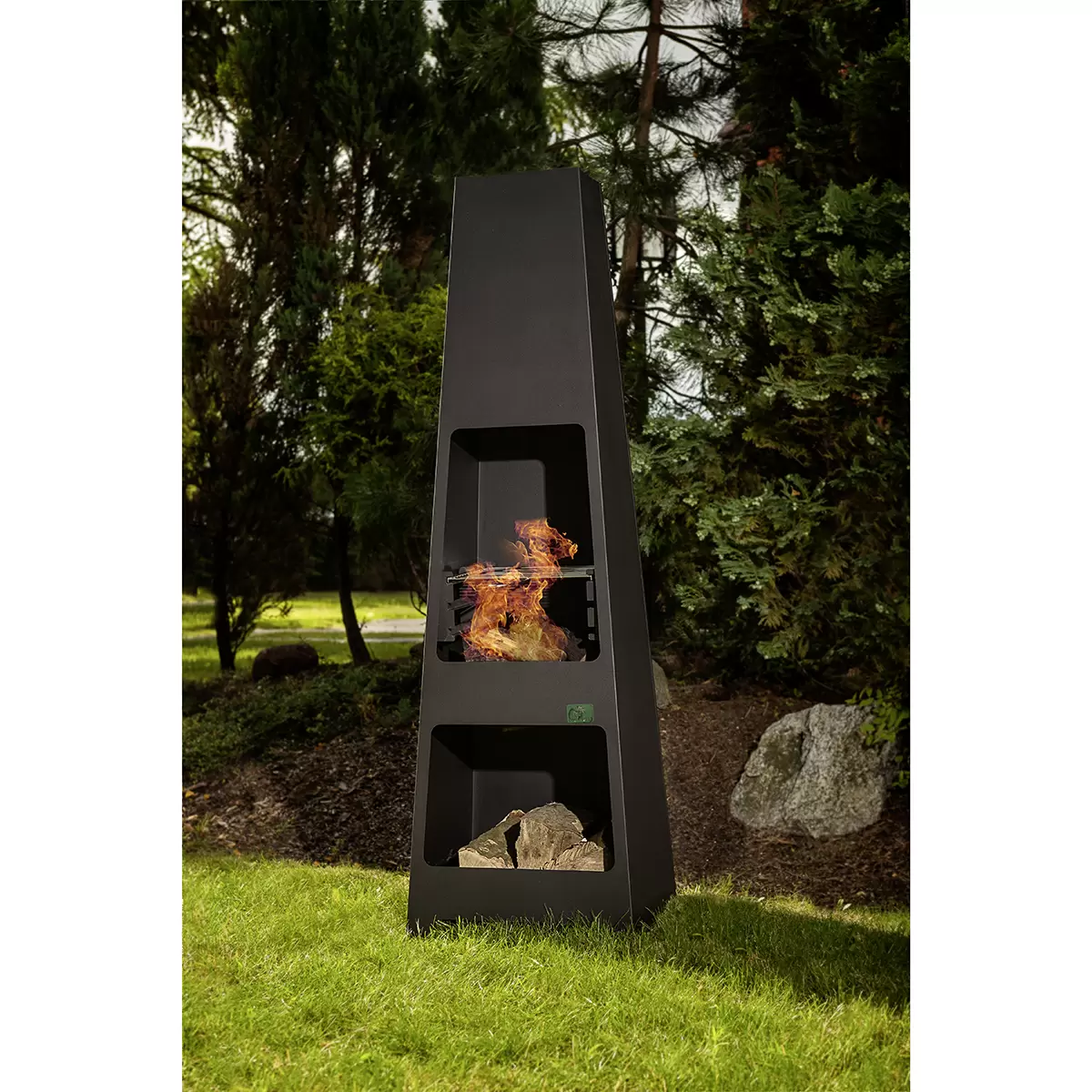 Cheminée Modell Canyon Nomlilo Schwarz