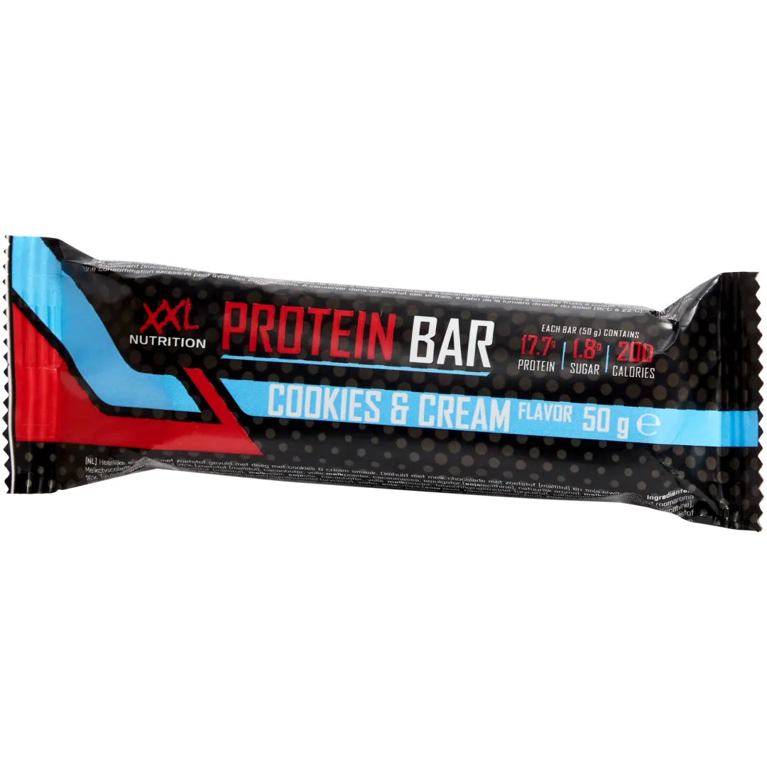 XXL Nutrition proteïnereep Cookies & Cream 50 gram