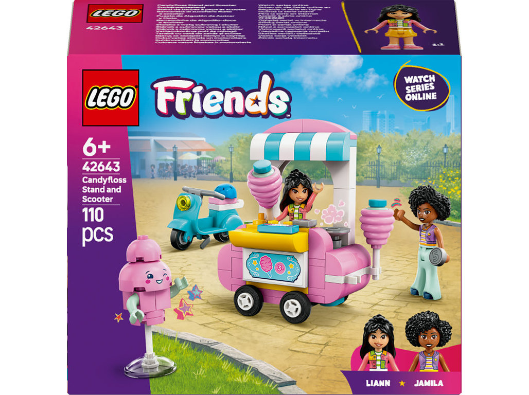 BARRAQUINHA ALGODÃO-DOCE LEGO FRIENDS