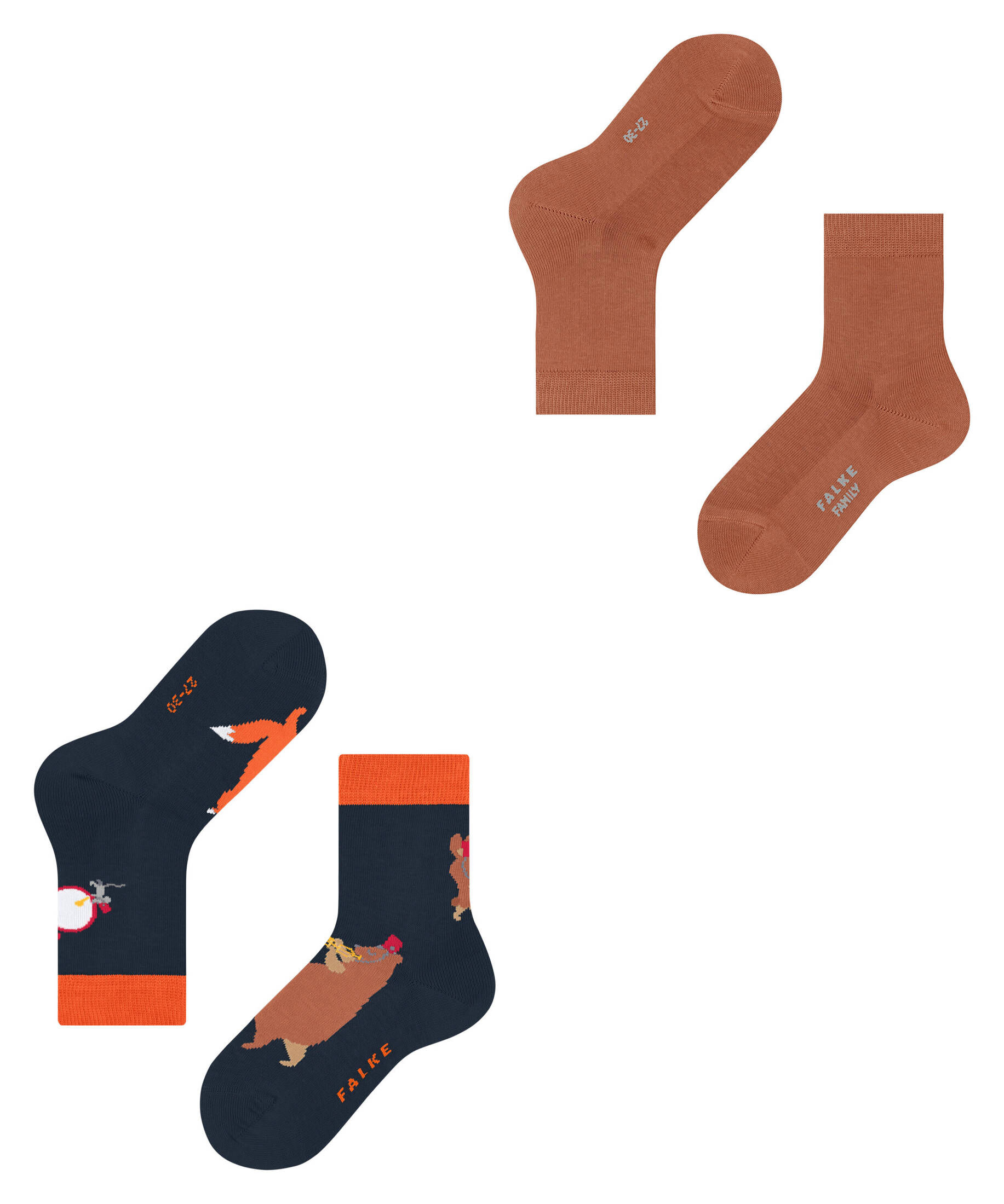 FALKE| Kinder Socken Marching Band 2-Pack