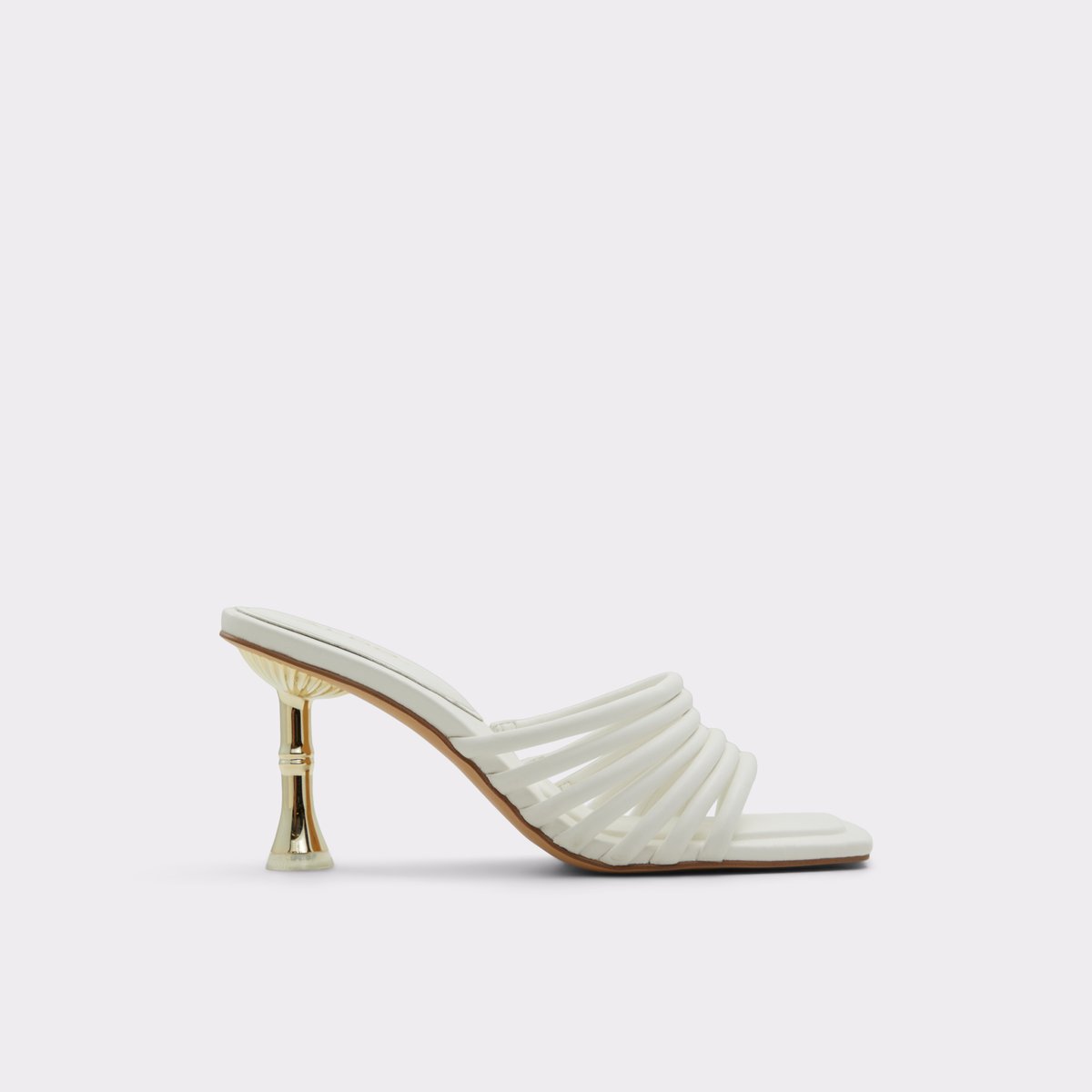 Harpa White Women Mule Shoes