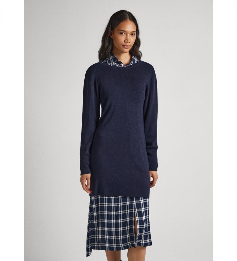 Vestido azul marinho Darice da Pepe Jeans