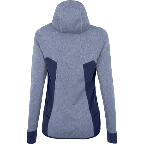 Veste polaire randonnée SALEWA PUEZ HYBRID PL W FZ HDY NAVY BLAZER