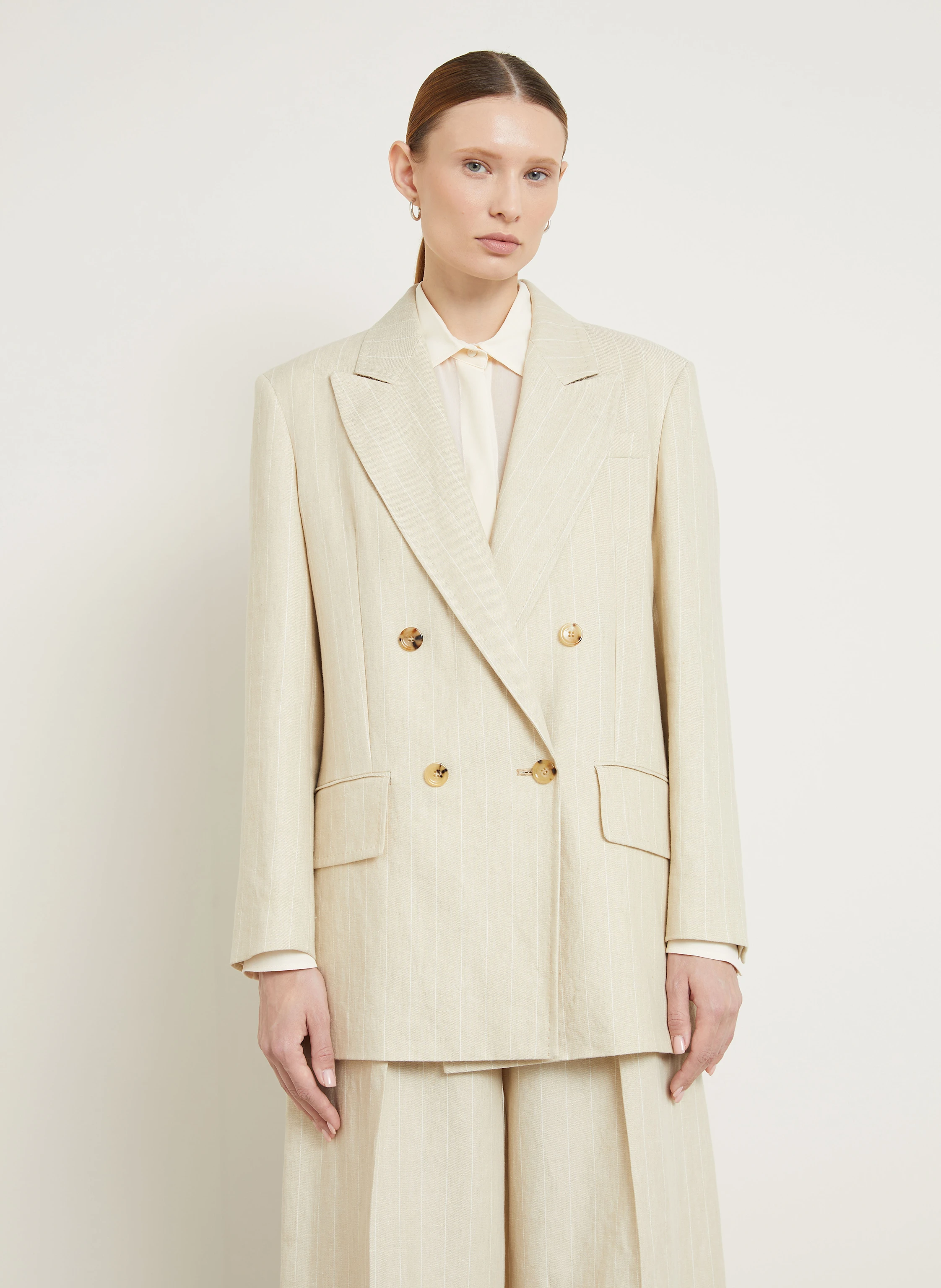 Max Mara Longblazer GERLA aus Leinen