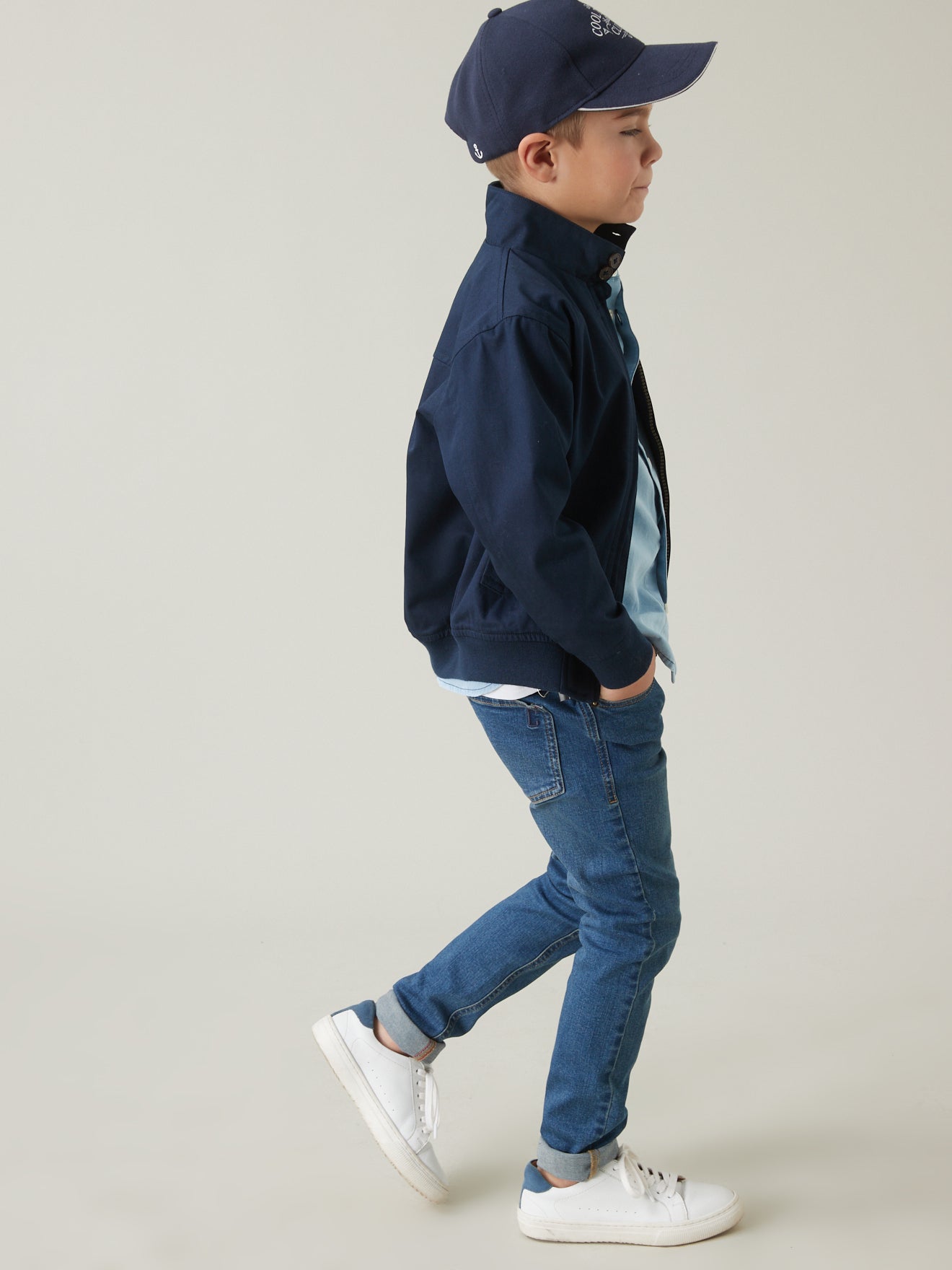 Blouson Garçon col montant