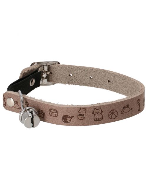 Adori Poezenbandje Met Print 1.4x30 cm - Kattenhalsband