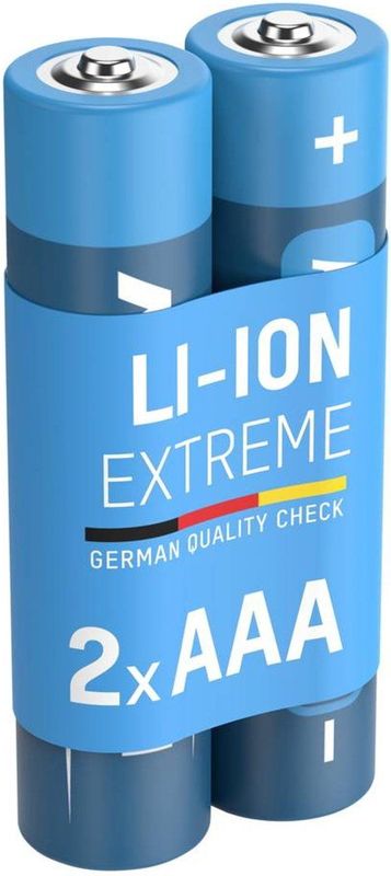 Ansmann - 2x Micro Lithium Batterij - AAA - 1.5V - Set van Twee