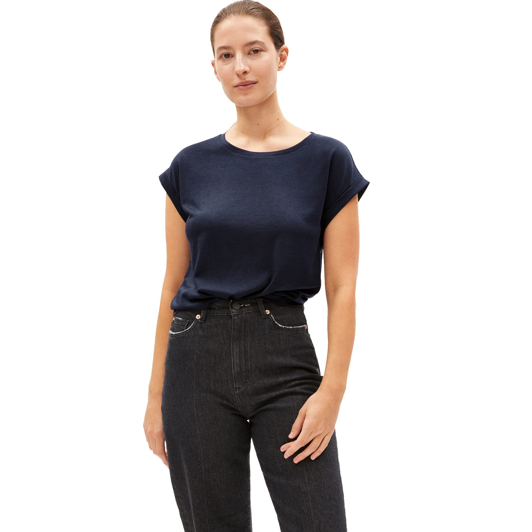 Armedangels Jilaana T-Shirt Damen night sky