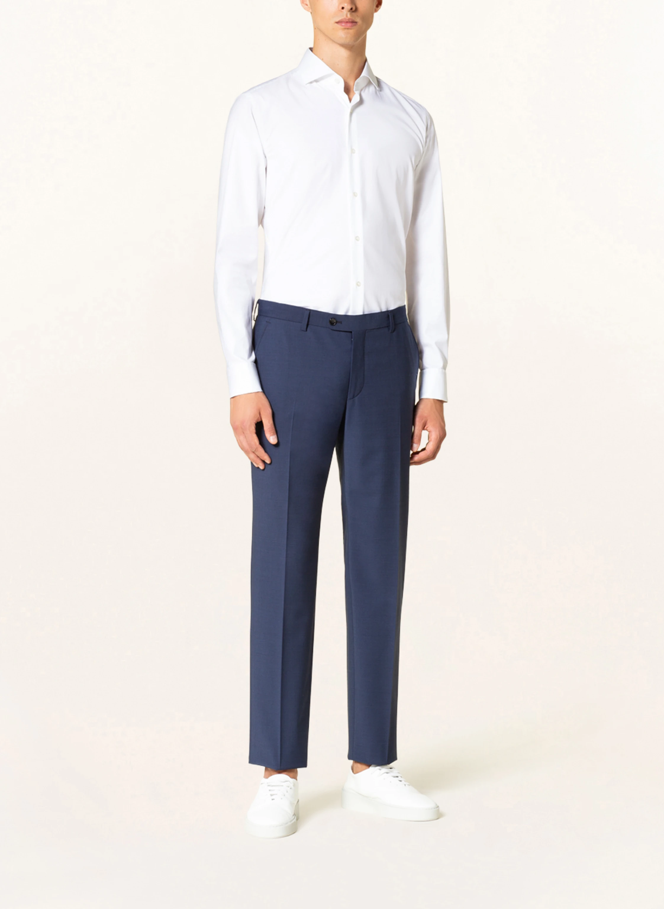BOSS Hemd HANK Slim Fit mit Umschlagmanschette