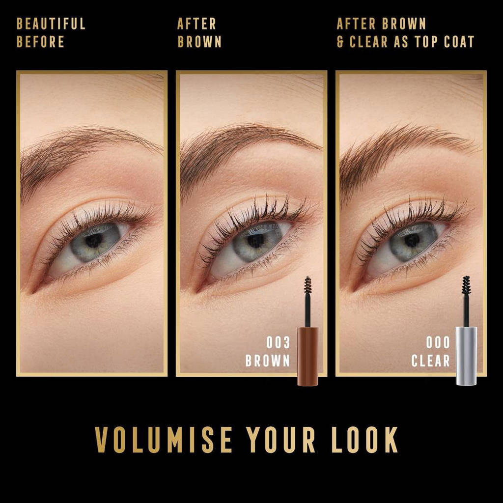 Brow max factor2000 Calorie Brow Sculpt wenkbrauwmascara - 03 - Brown