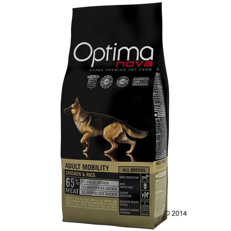 Optimanova Adult Mobility, poulet & riz