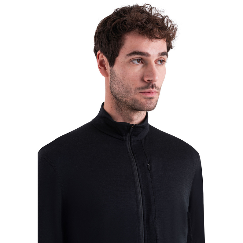 Icebreaker Herren Realfleece Descender Longsleeve