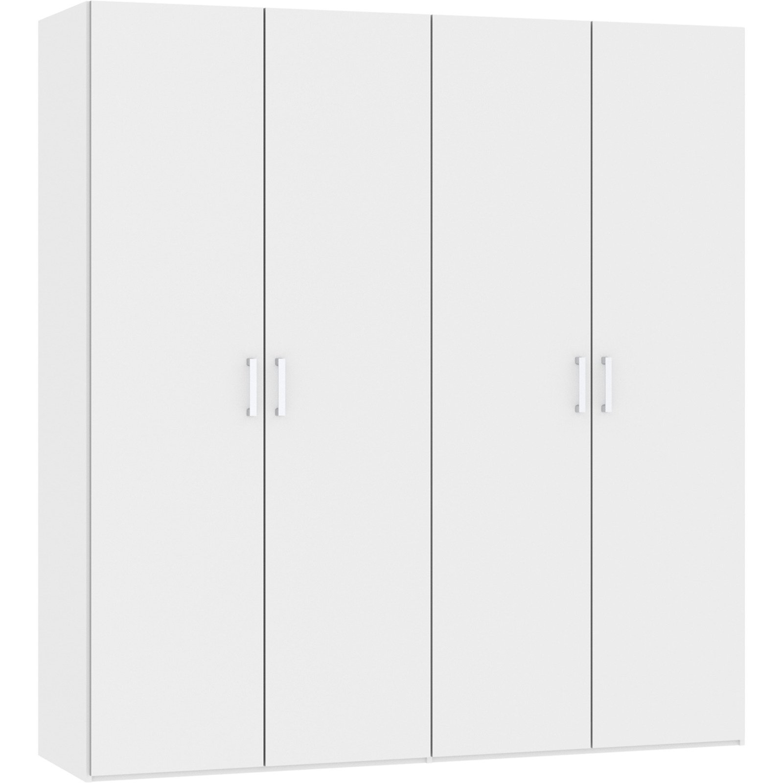 Schrank Schweizer 107 weiss 101.9 x 215 x 59 cm, 102 cm