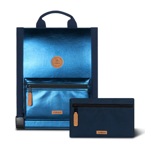 Cartable Discover Large Glenfinnan Bleu marine