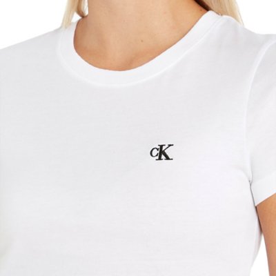 Tee-shirt à manches courtes femme Embroidery Slim CALVIN KLEIN