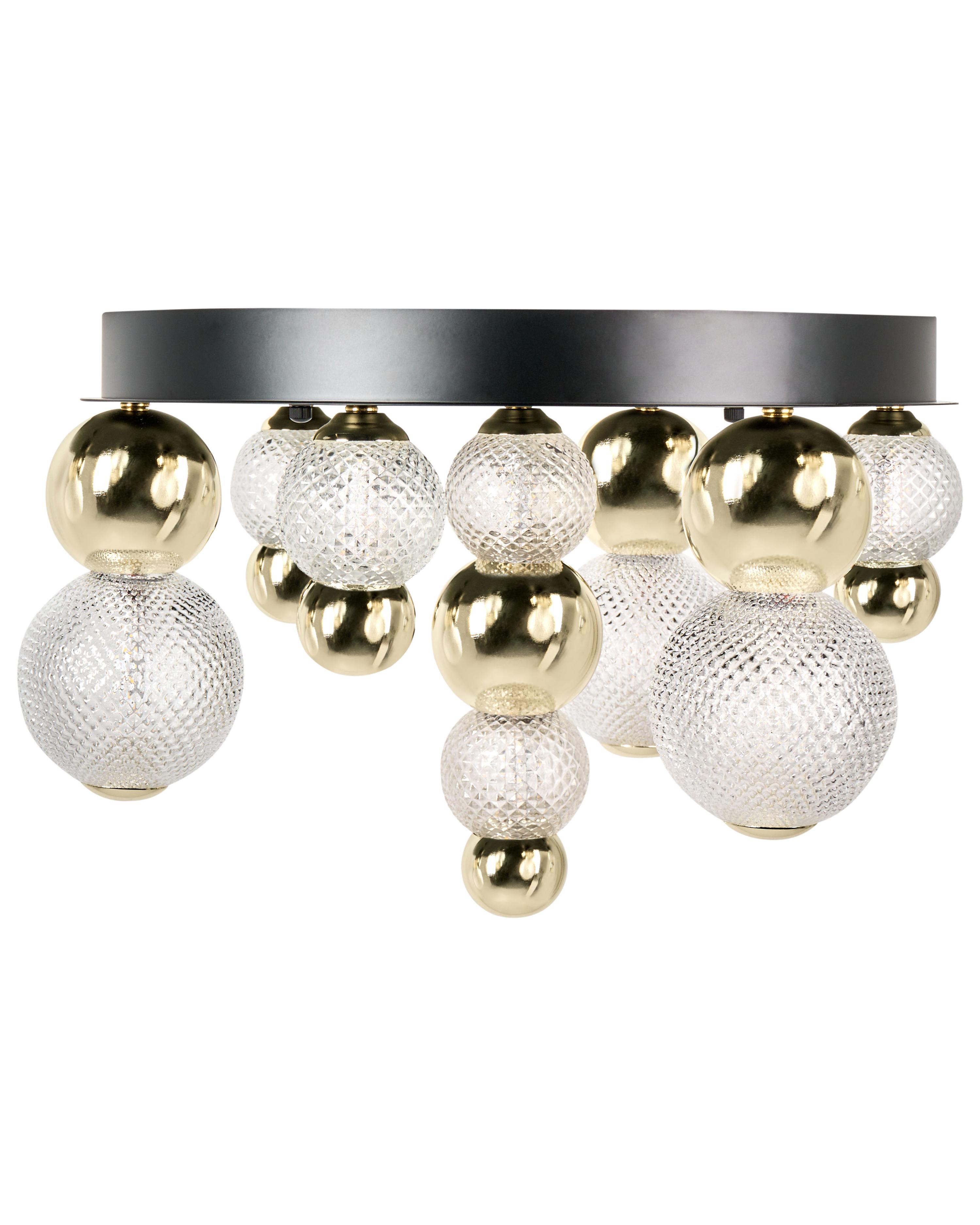 LED plafondlamp SORA Glas Goud