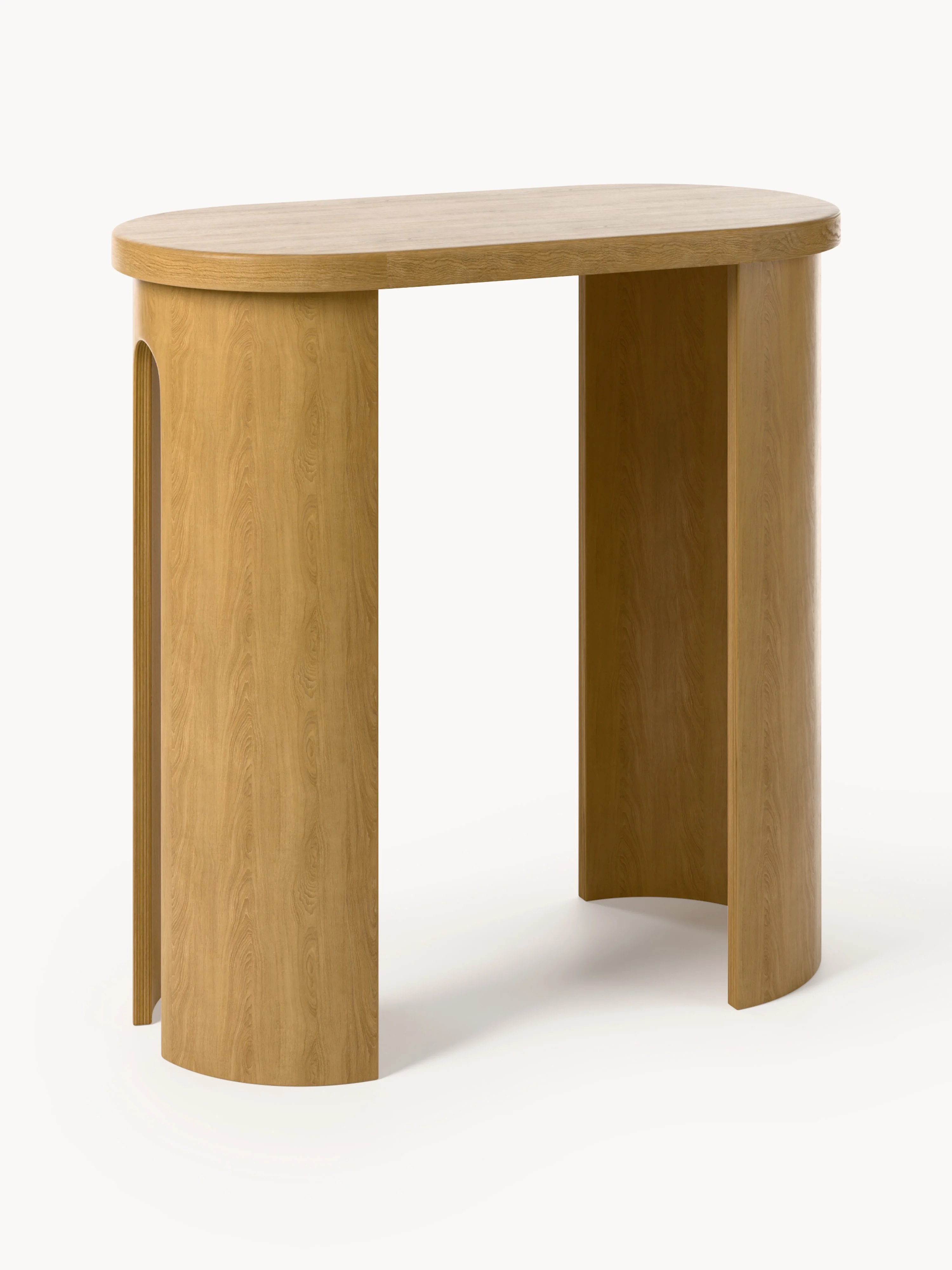 Houten wandtafel Inola