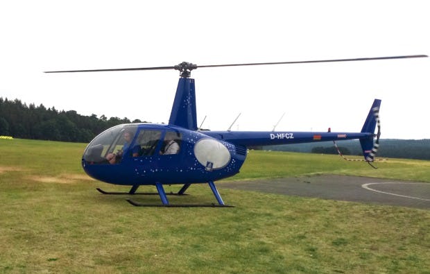 Hubschrauber-Rundflug ab Burbach als Geschenk