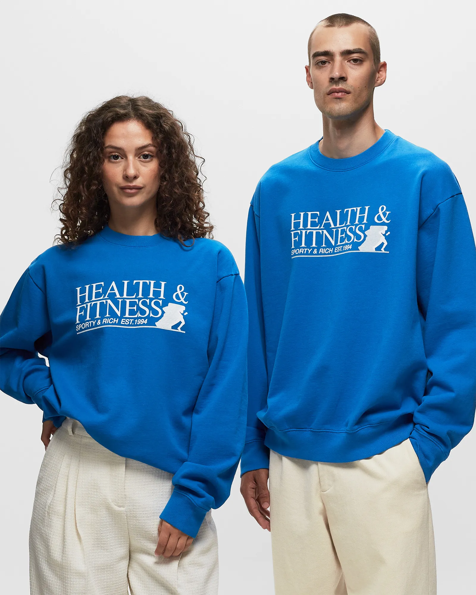 Sporty & Rich FITNESS MOTION CREWNECK