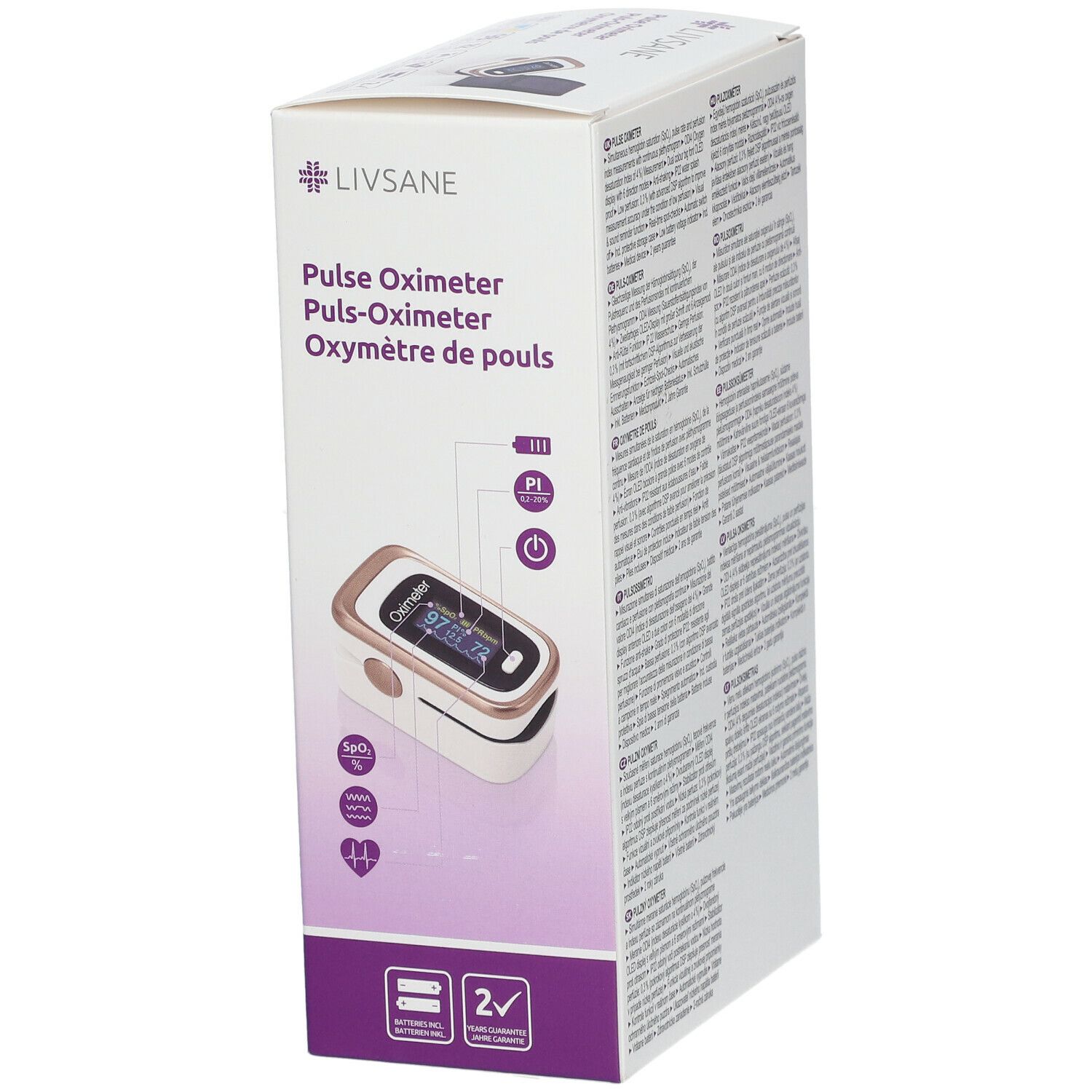 LIVSANE Puls-Oximeter