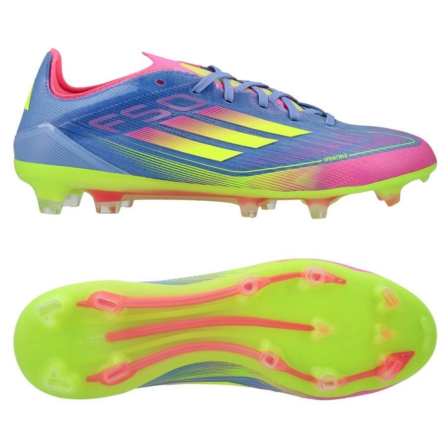 adidas F50 Pro FG Celestial Victory - Blue Fusion/Lucid Lemon/Lucid Pink