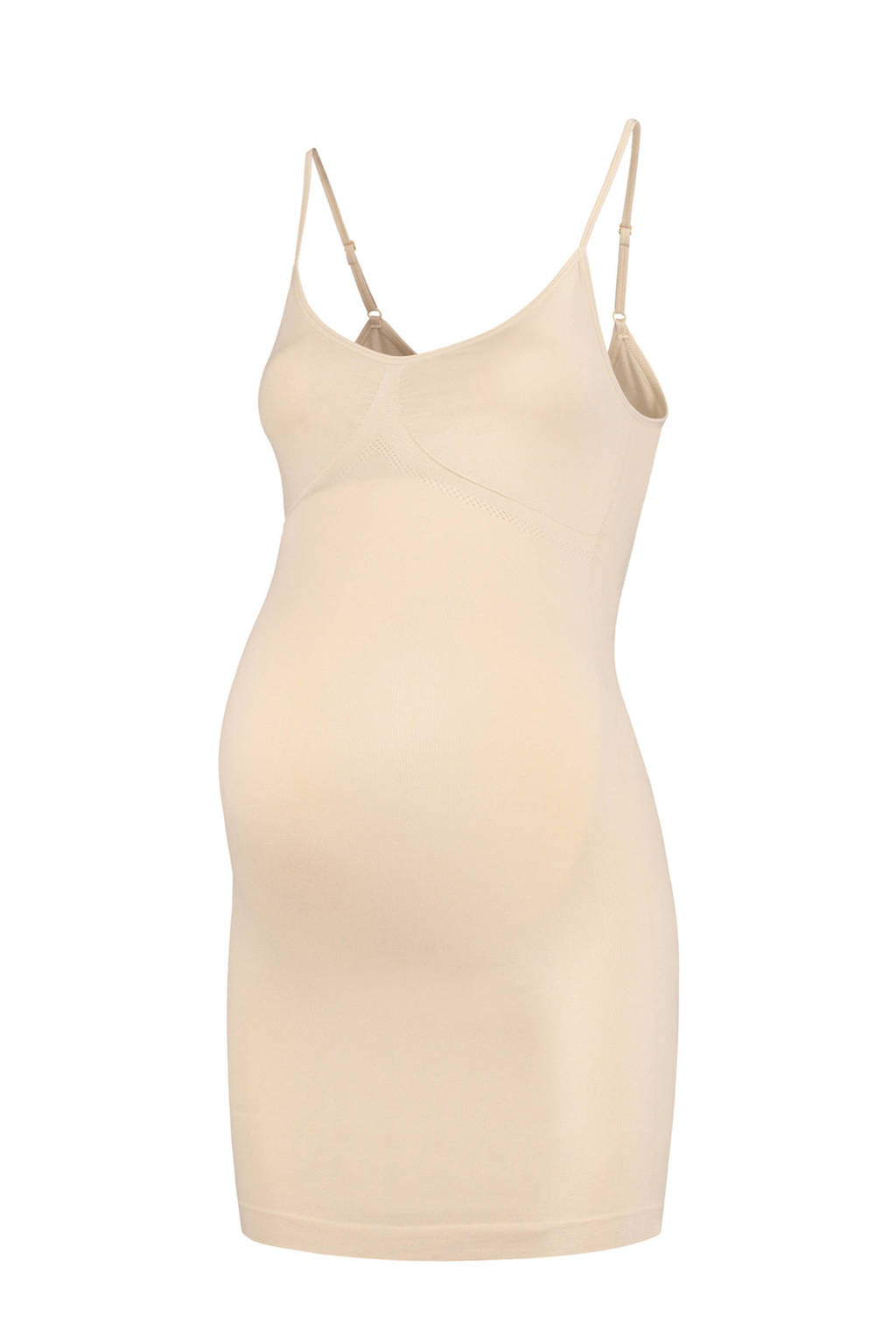 zwangerschapsonderjurk beige