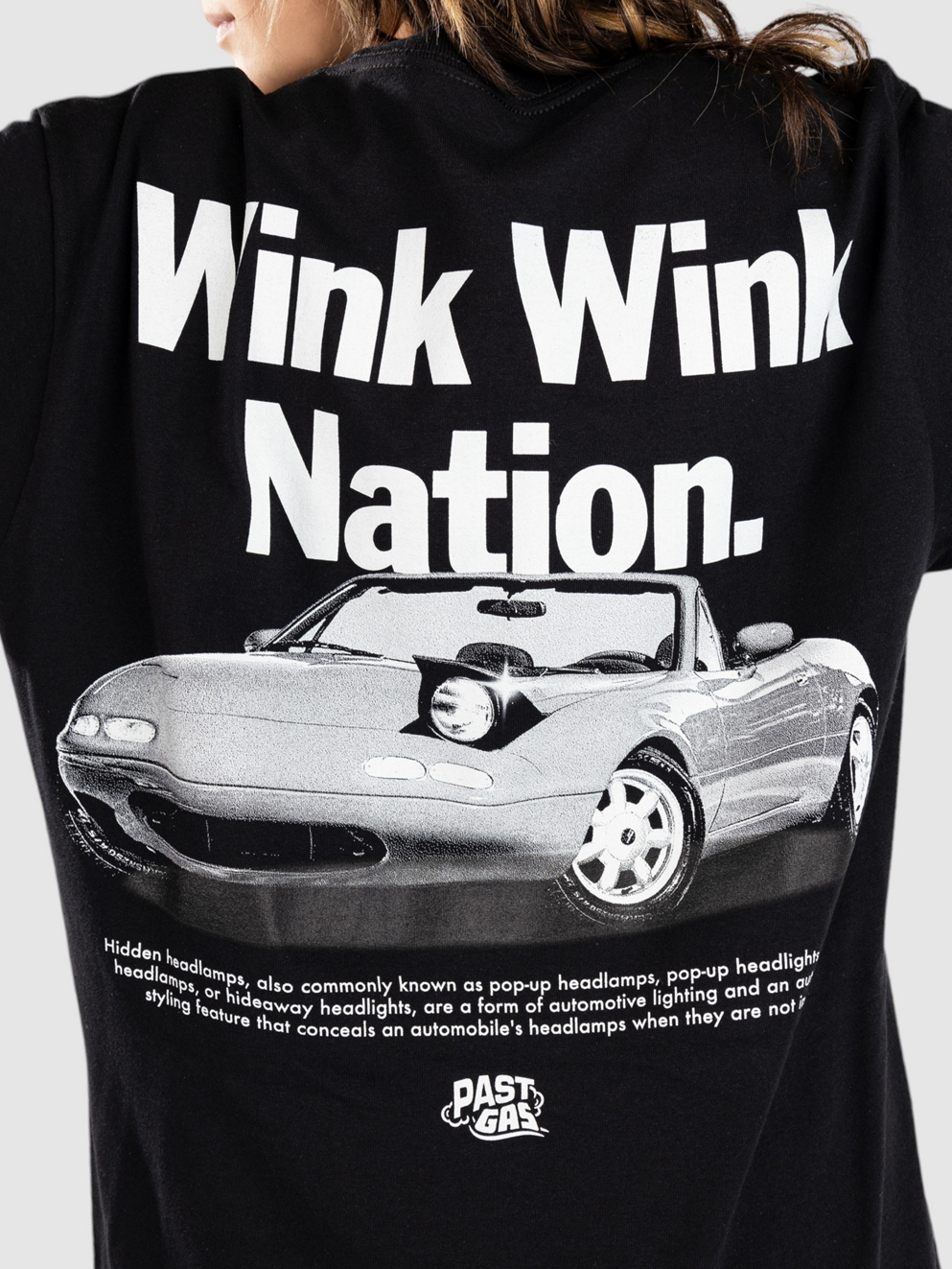 Donut WinkWink Nation T-Shirt black