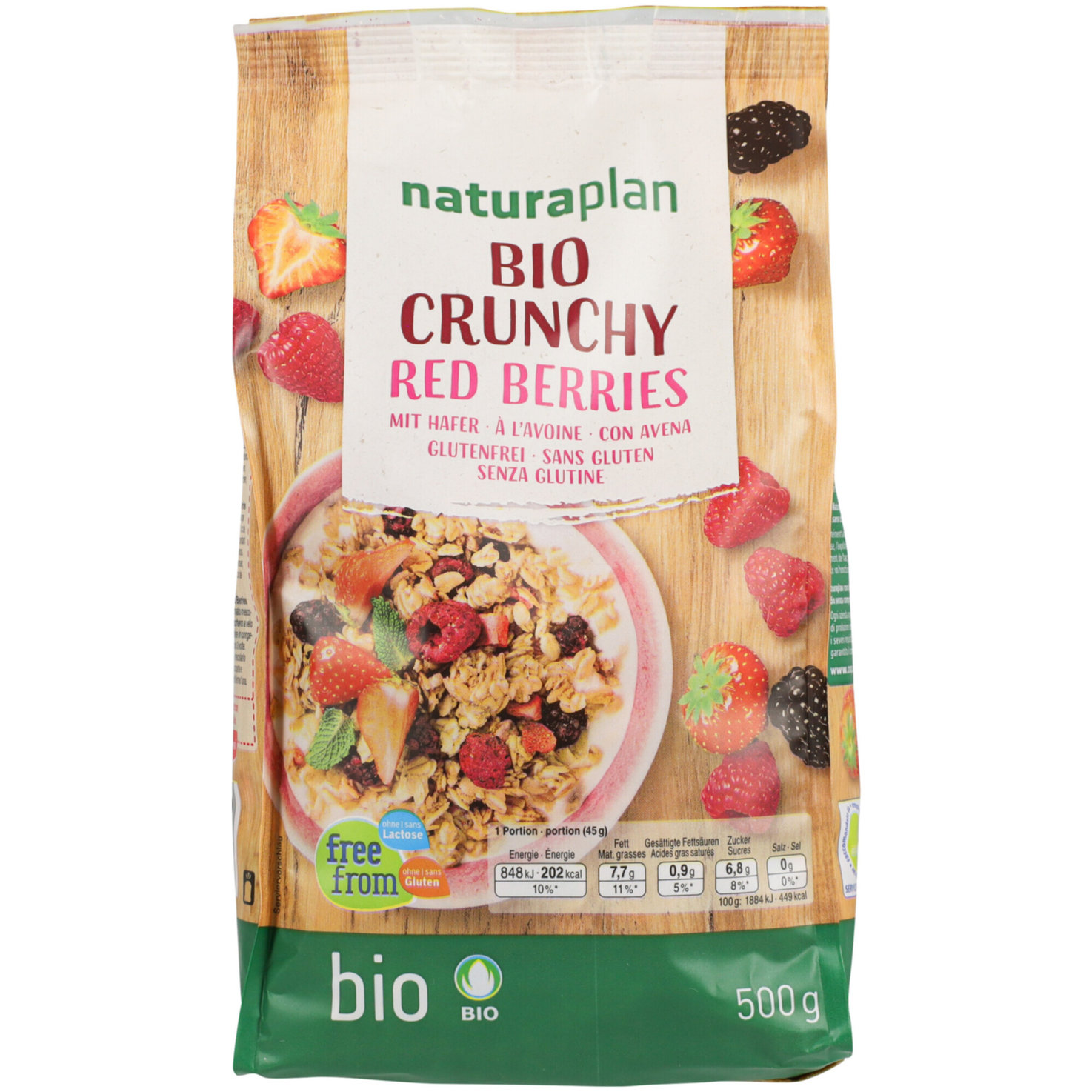 Naturaplan Bio Crunchy Berries 500G