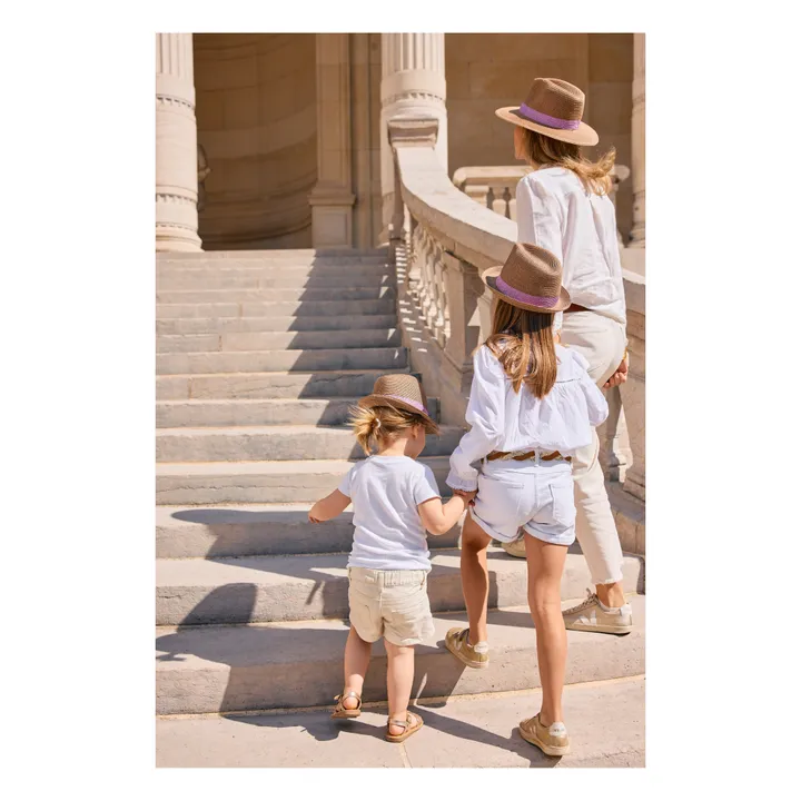 Lastelier Chapeau Portofino Lurex | Rose