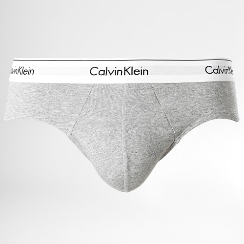 Lot De 3 Slips NB2379A Noir Blanc Gris Chiné