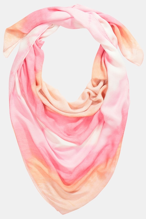 Tuch, Batik-Druck, Quasten