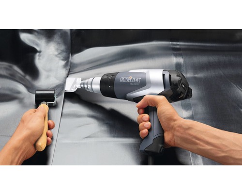 Steinel HG 2320 E heteluchtföhn, professioneel heteluchtpistool met LCD-scherm