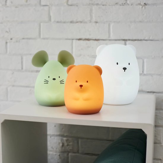 Veilleuse Silicone   Souris        11 cm   de               Nattou