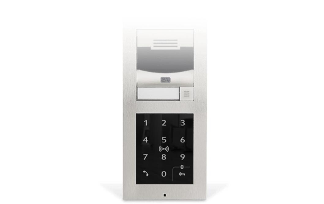 Multireader IP Verso Touch keypad, Bluetooth & RFID Secured<br>Touch-Tastatur, Bluetooth-&-RFID-Lesegerät Secured – Modul für 2N IP Verso und 2N LTE Verso