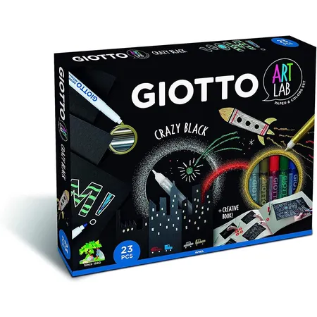 Giotto Kreatvset Art Lab Crazy Black