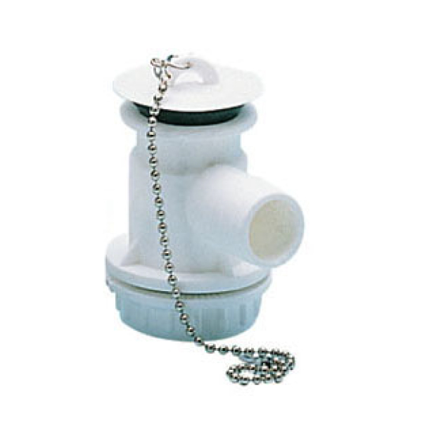 BONDE SIPHON perçage 30mm tuyau 25mm