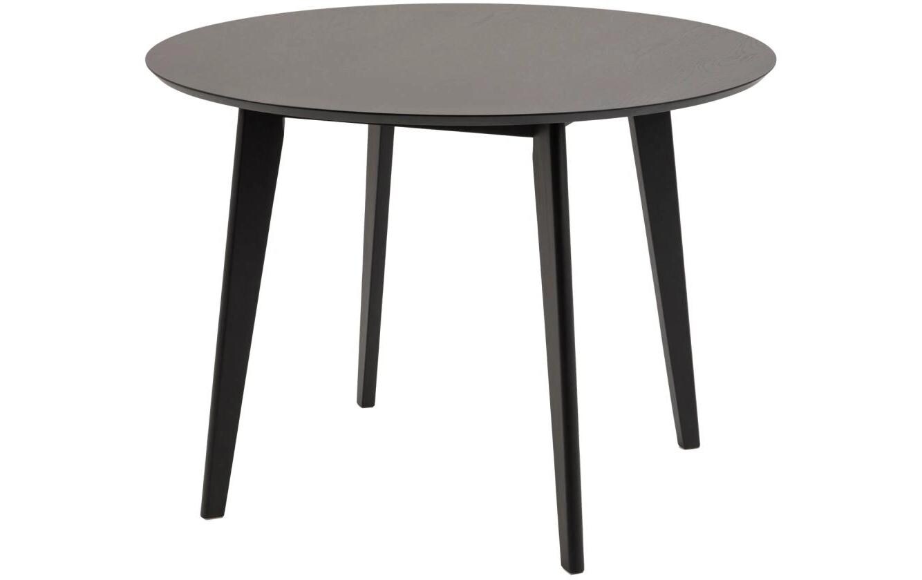 Tisch Roxby Ø 105 x 76 cm, Schwarz<br>Esstisch