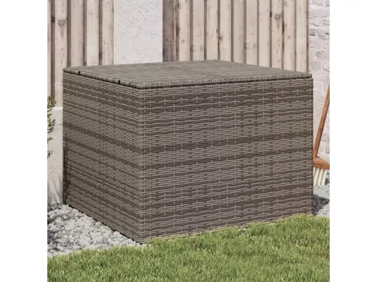 Prolenta Premium - Boîte de rangement de jardin gris 291L résine tressée