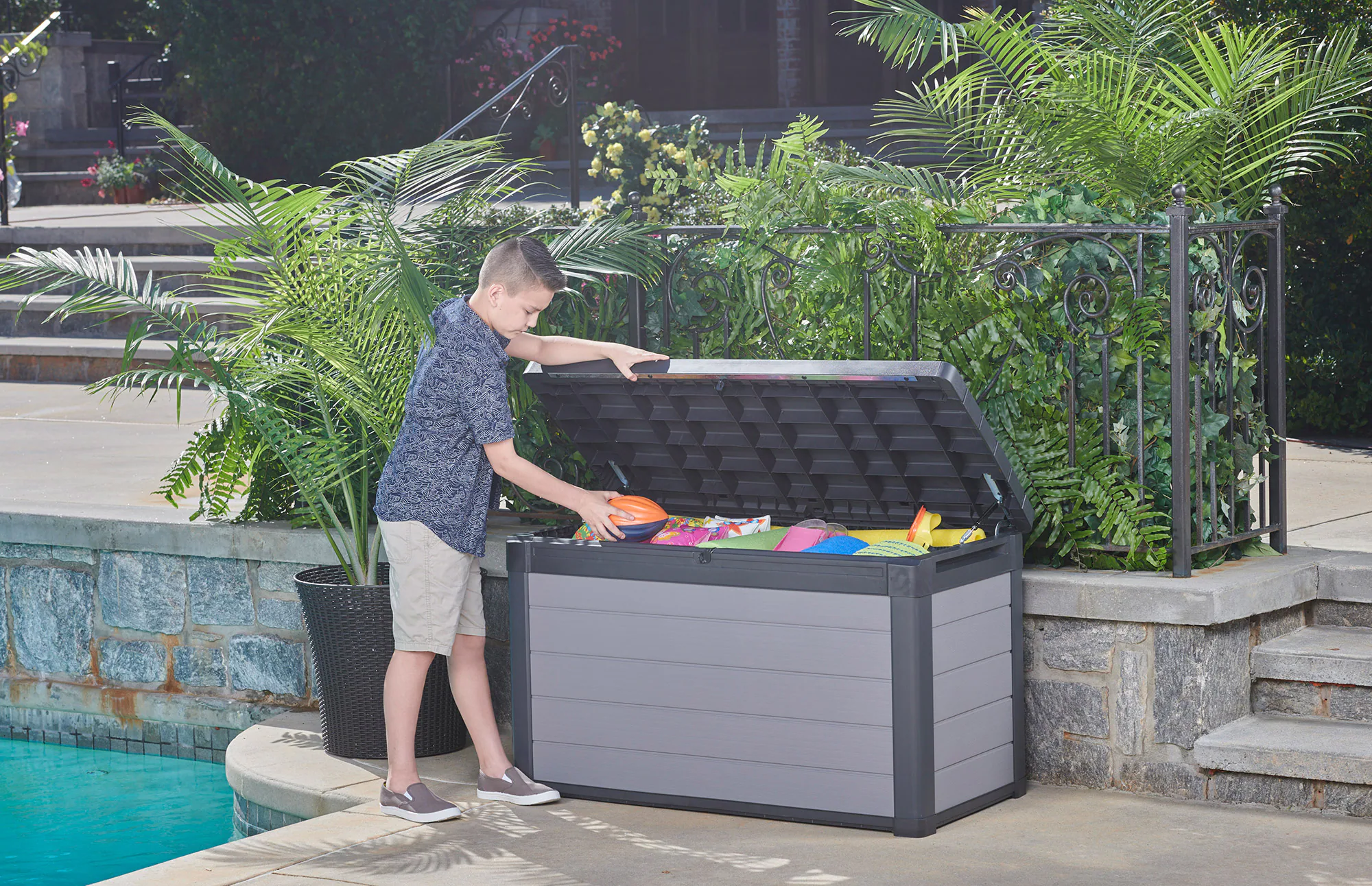 Keter Kissenbox Sitztruhe Premier 100 Box 380L