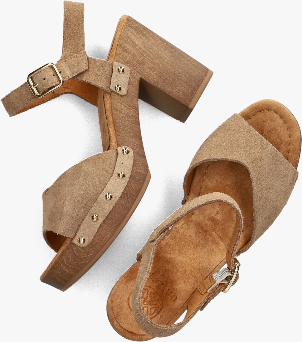 UNISA taupe unisa sandalen taco