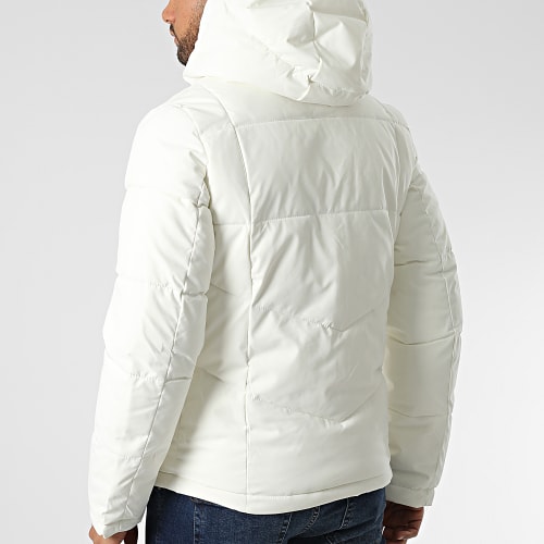 Doudoune Capuche Blanc