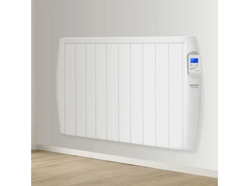 Taurus MALBORK CONNECT 2000, Konvektor elektrisk rumvarmer, Android, iOS, IP24, Indendørs, Gulv, Væg, Hvid