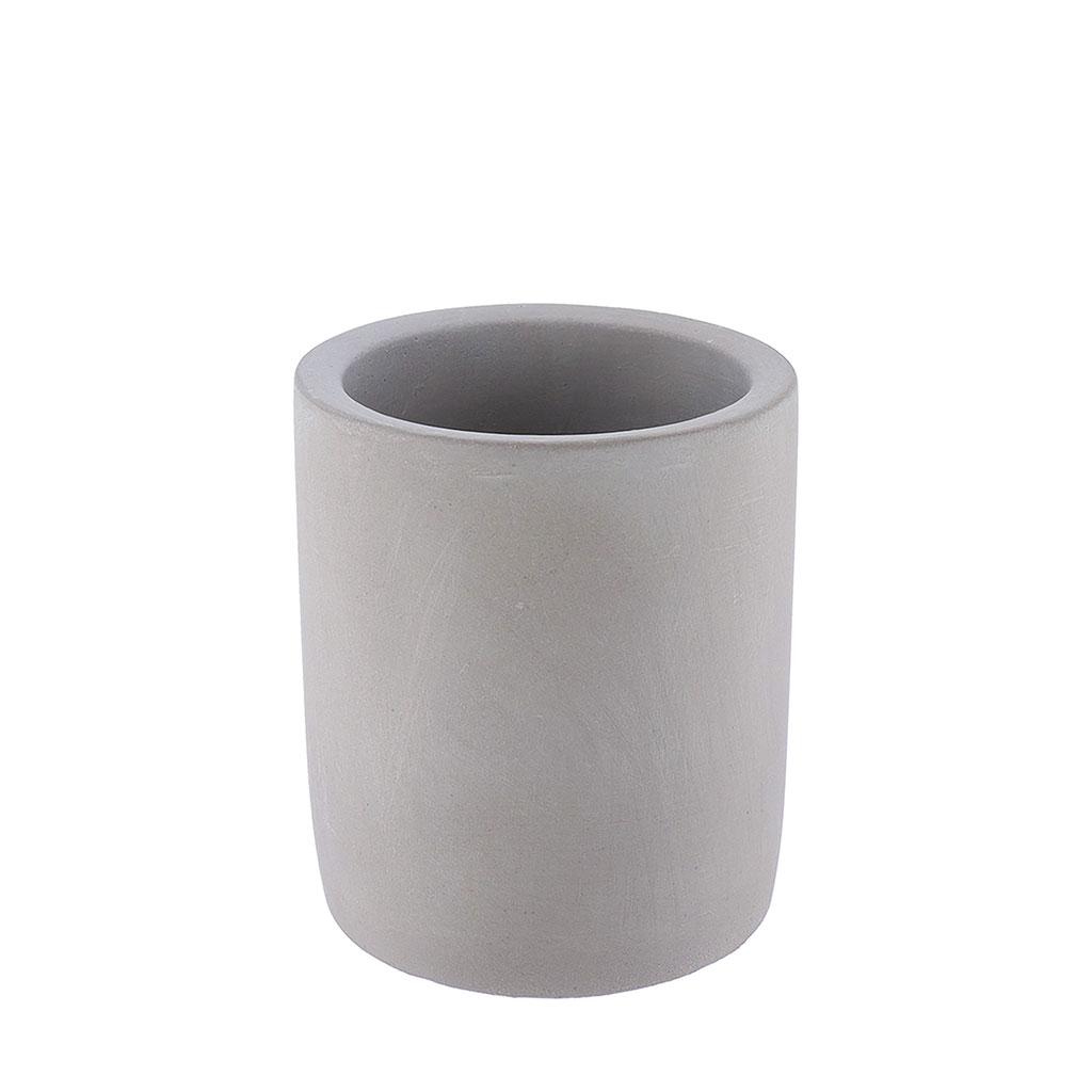 Gobelet ciment gris
