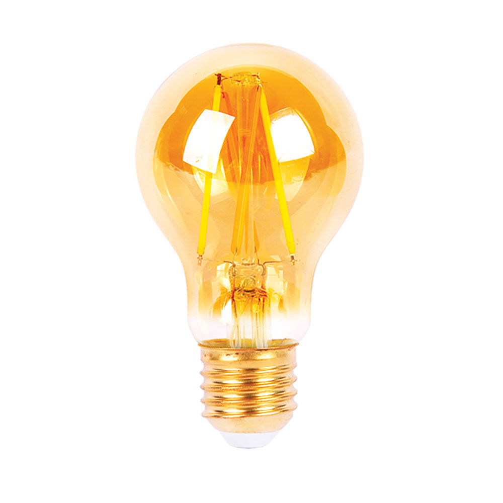 Ampoule ambrée à filament connectée E27 40 W