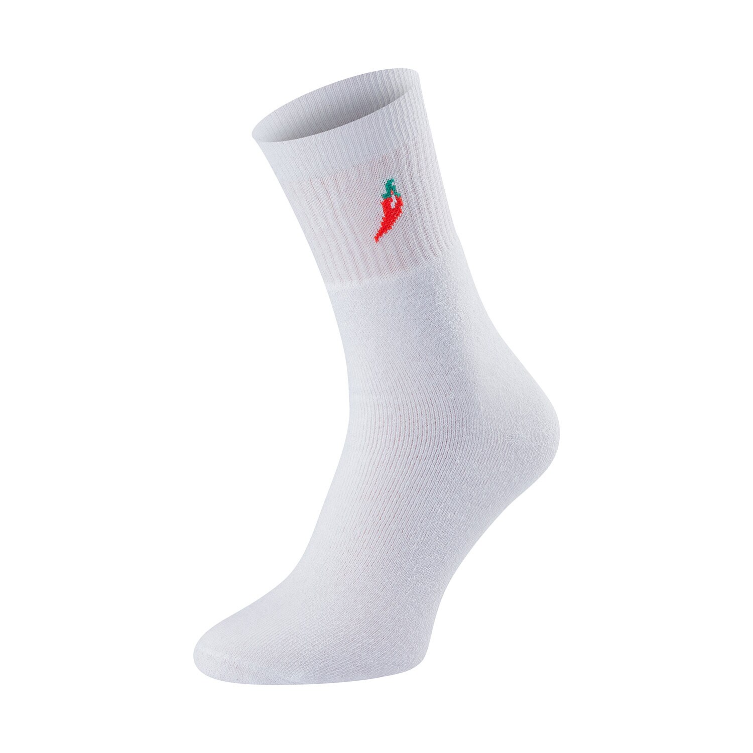 ChiliLifestyle Tennis Sport, 3 Paar, Herren, Damen, Baumwolle, weiß
